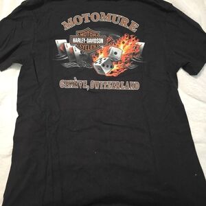 Harley-Davidson Black Graphic T-Shirt for Men